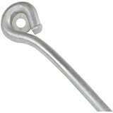  Zemaljska sidra 4 pcs Srebrna Ø10 x 60 cm Galvanizirani metal - 4 | shoptok.hr