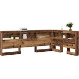  Skladišno uzglavlje Staro drvo 120 cm Konstruirano drvo | shoptok.hr