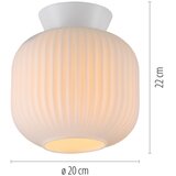  13574-16 - plafonsko svetlo nami 1xE27/25W/230V prečnik 20 cm, belo | Eponuda.com