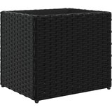  Vrtna sadilica crna 36 x 30 x 32 cm od poliratana | shoptok.hr