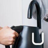Huslog RetroClassic AK-0932 električno kuhalo za vodu s termometrom 1,7 L, crno Slike