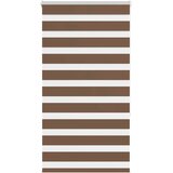  Zavjesa zebra smeđa 80x150 cm širina tkanine 75,9 cm poliester | Shoptok.si