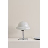 Jotex Bijela/u sjajno srebrnoj boji stolna lampa od opalnog stakla (visina 26 cm) Bubba – | shoptok.hr