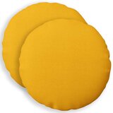  Presvlaka za jastuk 2 kom. HEERLEN Svijetlo žuta Ø 40 cm | shoptok.hr
