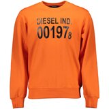 Diesel SWEATSHIRT WITHOUT ZIP MAN ORANGE | shoptok.hr