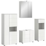 MID.YOU kopalnica vira, bela, osvetlitev, 4-Delna | Shoptok.si