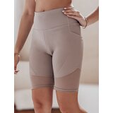 DStreet Spodenki damskie kolarki BIKELINE cappuccino | ePonuda.com