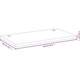  Ploča za radni stol 100 x 60 x 4 cm od bambusa | shoptok.hr