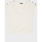 Sinsay Bluza s ukrasnim gumbima | shoptok.hr