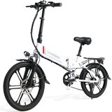 Samebike 20LVXD30-II 350W 20" zložljivo električno treking kolo, 48V 10,4Ah, belo, (21960367) Cene