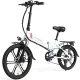 20LVXD30-II 350W 20" zložljivo električno treking kolo, 48V 10,4Ah, belo, (21960367)