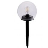  Lampa solarna lopta staklena 18x33cm Cene