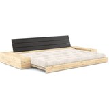 Karup Design Bijela sklopiva sofa od samta 244 cm Base – | shoptok.hr