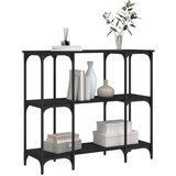  Konzolni stol crni 102 x 35 x 90 cm od konstruiranog drva | shoptok.hr