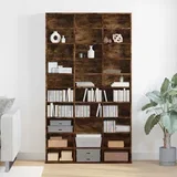 za CD dimljeni hrast 102x23x177,5 cm konstruirano drvo