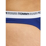 Tommy Hilfiger Tanga gaćice mornarsko plava / bijela | shoptok.hr