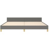  Okvir za krevet bez madraca tamnosivi 200x200 cm od tkanine | shoptok.hr