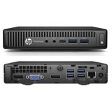 HP pc 800 G3 mini i5-6500/8GB/M.2 256GB NEW/3DP/W8Pro upg W10Pro ref. Cene
