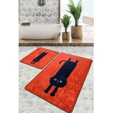 Comfort Set tepiha za kupatilo Comfort, 2 komada, narandžasta | Eponuda.ba