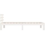 Okvir za krevet od masivnog drva bijeli 90 x 200 cm | Eponuda.com