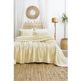  silvia - butter yellow butter yellow double bedspread set | ePonuda.com