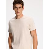 Reserved Regular majica kratkih rukava - bež | shoptok.hr