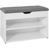 SoBuy predsoba klop za čevlje s sedežem v beli barvi v stilu minimalizma, (20814896) | Shoptok.si