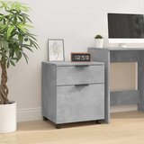 Mobilni ormarić za spise sivi 45 x 38 x 54 cm konstruirano drvo | shoptok.hr