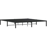  Metalni okvir za krevet crni 200x200 cm | Eponuda.com