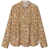 Mango Bluza 'Diana' mornarska / med / pastelno rumena / breskev | Shoptok.si