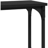  Konzolna stolica s policom Crni hrast 100 x 22.5 x 75 cm | shoptok.hr