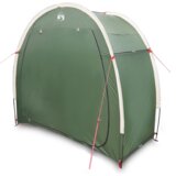 vidaXL Zadnji shranjevalni šotor s streho Zelena 210 x 90 x 174 cm | Shoptok.si
