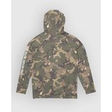 Salty Crew Mariner Hood Tech Longsleeve Lycra green camo | Shoptok.si
