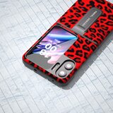 INORCO ABEEL Za Oppo Find N2 Flip 5G Leopard vzorec Kickstand Cover PU usnje + PC odporen na udarce etui za telefon, (22036660) | Shoptok.si