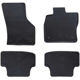  Auto tepih 4 pcs Crna odgovara za Audi A3 2012-2020 Guma | shoptok.hr
