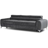 ELTAP Tamno siva baršunasti sklopiva sofa 261 cm Laurence – | shoptok.hr