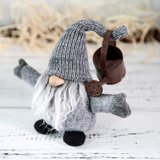 Tutumi Ručno Rađeni Božićni Patuljak 35cm Sivi | shoptok.hr
