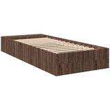  Okvir za krevet smeđi hrast 100 x 200 cm konstruirano drvo | shoptok.hr
