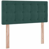  s od storage s uzglavljem Tamnozelena 90 x 200 cm Baršun | shoptok.hr