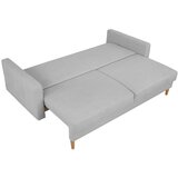 MID.YOU ZOFA S POSTELJNO FUNKCIJO, svetlo siva tekstil | Shoptok.si