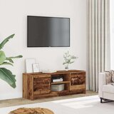 vidaXL TV omarica starinski les 102x30x37,5 cm inženirski les | Shoptok.si