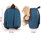  RUKSAK MINI S ODVOJIVIM PLIŠANCEM BOB BUNNY PERLETTI 13035 | Shoptok.si