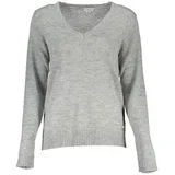 US POLO WOMEN'S SILVER SWEATER