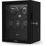 chronoVault navijač satova | 2+3 sata | veganski materijal | visoki sjaj | 4 režima | Mabuchi motor | LED | utičnica