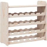  Stalak za vino s gornjom pločom 67,5x25x60 cm masivna borovina | shoptok.hr