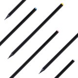 Sazio coral, grafitna olovka sa cirkonom, crna, hb Cene