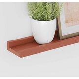  Polica na zidu 4 pcs Crvena 100 x 9 x 3 cm Konstruirano drvo | shoptok.hr