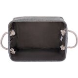 Kondela TEMPO-NAXE, košare iz blaga, komplet 2 kosov, siva | Shoptok.si