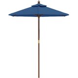  Vrtni suncobran s drvenim stupom azurnoplavi 196 x 231 cm | Eponuda.ba