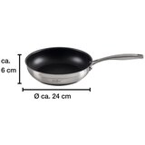K&amp;auml;fer PONEV Bratpfanne 24 cm PTFE-prevleka proti prijemanju Slike